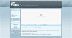 Desktop Screenshot of ibrcs.sfda.gov.sa